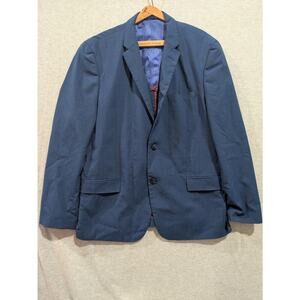 Ben Sherman‎ Sport Coat Blazer Mens M Windowpane Single Breasted Two-Button Suit
